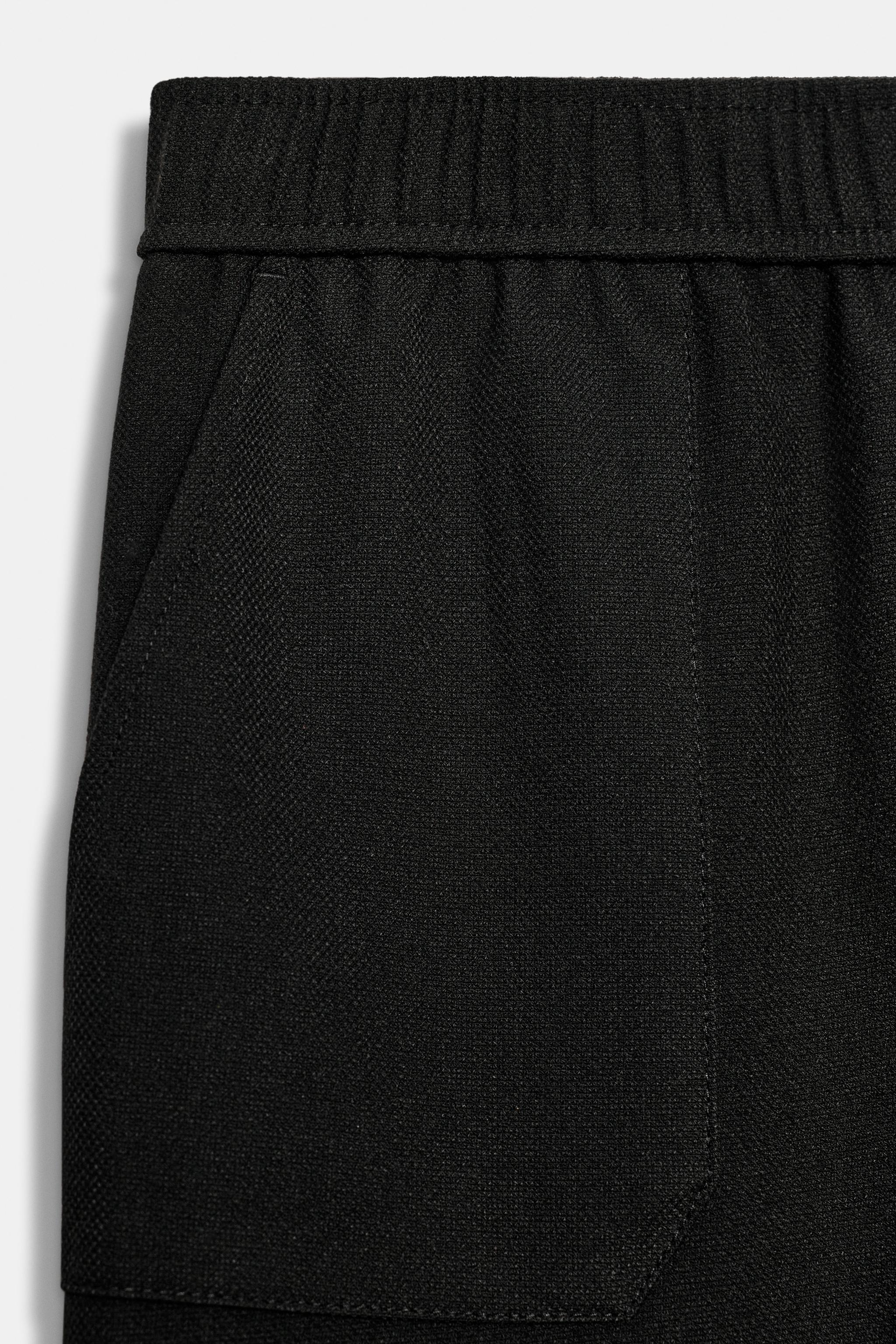 ELASTIC-WAIST PANTS